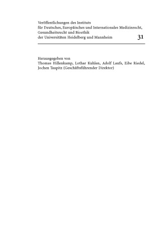 Strafrechtliche Produktverantwortung bei Arzneimittelschäden: Ein Beitrag zur Abgrenzung der Verantwortungsbereiche im Arzneiwesen aus strafrechtlicher Sicht