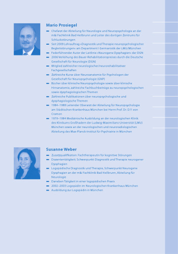 Dysphagie: Diagnostik und Therapie Ein Wegweiser für kompetentes Handeln