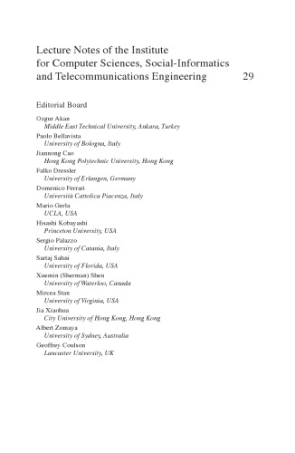Sensor Applications, Experimentation, and Logistics: First International Conference, SENSAPPEAL 2009, Athens, Greece, September 25, 2009, Revised Selected Papers