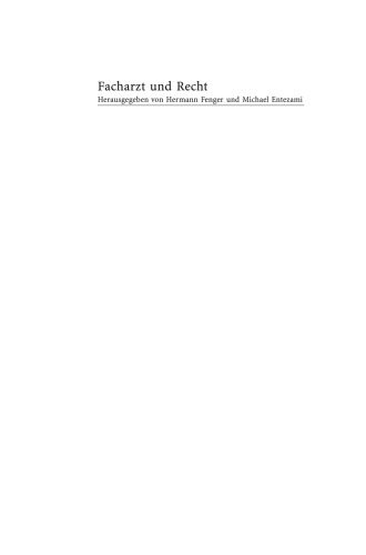 Gynäkologie und Recht