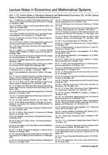 Multiple Criteria Decision Making Kyoto 1975