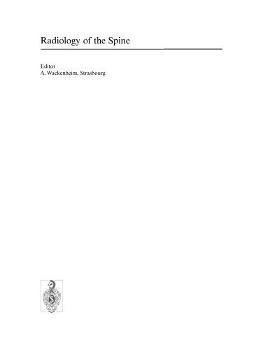 Trauma of the Spine: CT and MRI