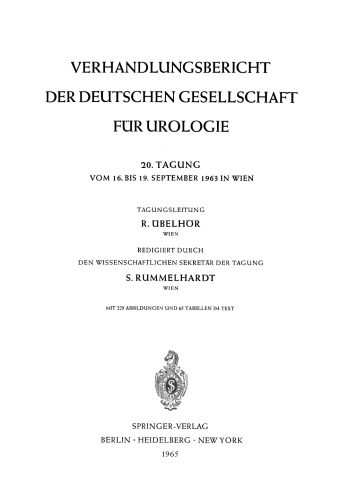 20. Tagung vom 16. bis 19. September 1963 in Wien