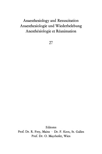 Langzeitbeatmung: Tagung der Deutschen Gesellschaft für Anaesthesie und Wiederbelebung am 5. und 6. November 1966 in München
