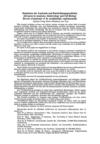 Submicroscopic Cytodifferentiation