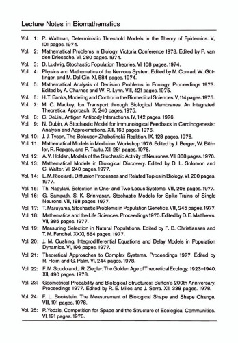 Mathematical Modeling of the Hearing Process: Proceedings of the NSF-CBMS Regional Conference Held in Troy, NY, July 21–25, 1980
