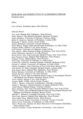 Neurophilosophy and Alzheimer’s Disease