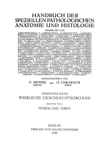 Weibliche Geschlechtsorgane: Uterus und Tuben