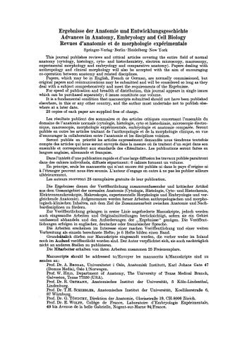 Zur Geschichte der Milzforschung: Rückblick und Ausblick