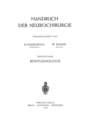 Röntgenologie Einschliesslich Kontrastmethoden