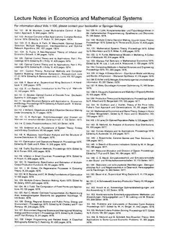 Zur Analyse von Märkten mit unvollständiger Nachfragerinformation