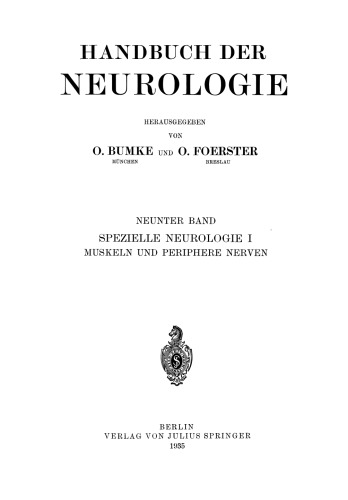 Muskeln und Periphere Nerven