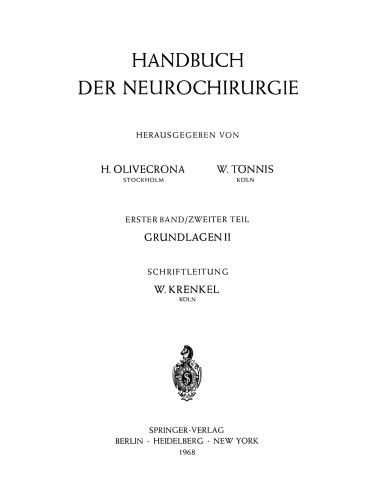 Grundlagen II: Zweiter Teil. Chemischer Aufbau · Physiologie Pathophysiologie
