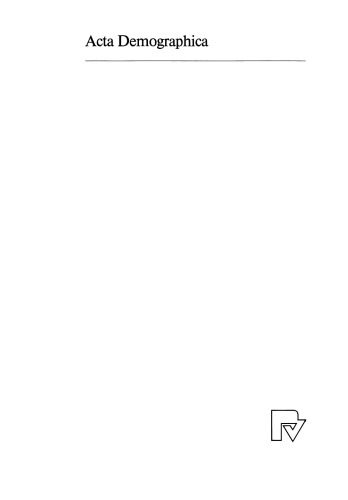 Acta Demographica 1992
