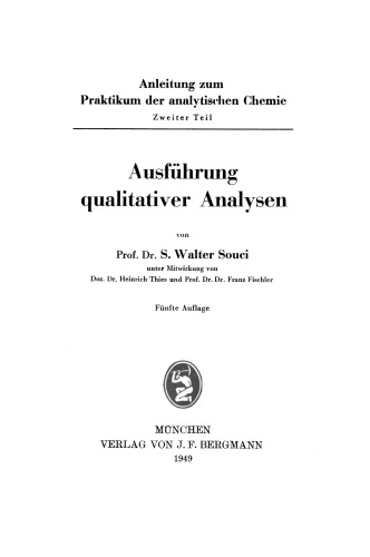 Ausführung qualitativer Analysen
