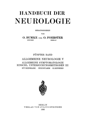 Rückenmark Hirnstamm · Kleinhirn