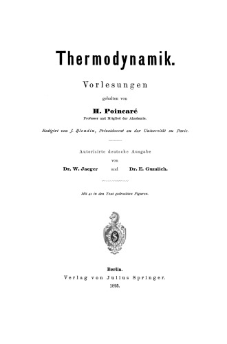 Thermodynamik