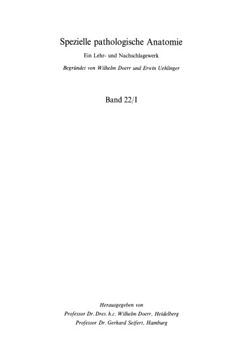 Pathologische Anatomie des Herzens und seiner Hüllen: Orthische Prämissen · Angeborene Herzfehler