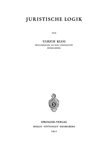 Juristische Logik