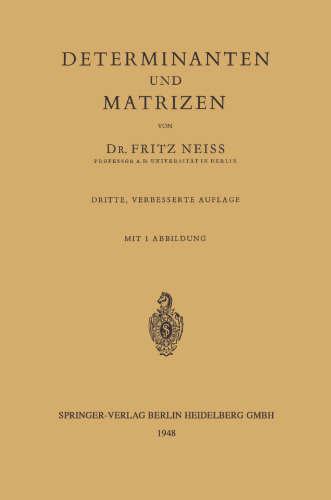 Determinanten und Matrizen