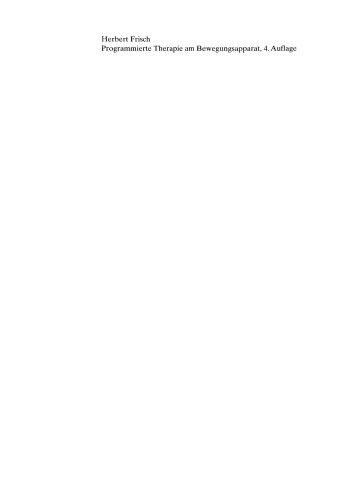Programmierte Therapie am Bewegungsapparat: Chirotherapie — Osteopathie — Physiotherapie
