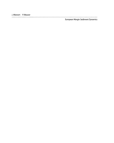 European Margin Sediment Dynamics: Side-Scan Sonar and Seismic Images