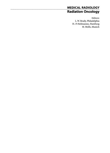 Radiotherapy of Intraocular and Orbital Tumors