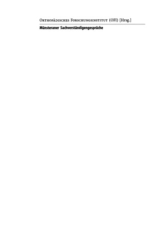 Münsteraner Sachverständigengespräche: Beurteilung und Begutachtung der Berufsunfähigkeit