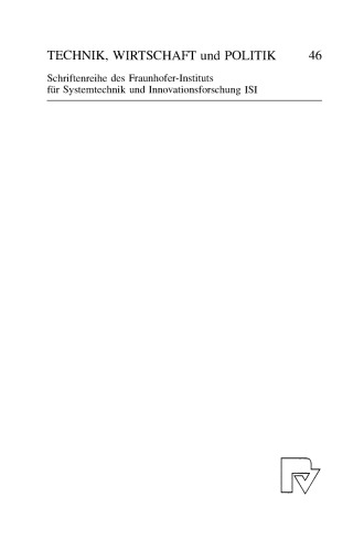 Institutionen im Innovationsprozess: Eine Analyse anhand der biotechnologischen Innovationssysteme in Deutschland und Japan