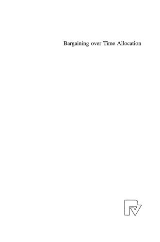 Bargaining over Time Allocation: Economic Modeling and Econometric Investigation of Time Use within Families