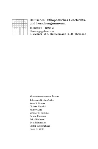 Geschichte konservativer Verfahren an den Bewegungsorganen