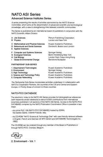 Clean-up of Former Soviet Military Installations: Identification and Selection of Environmental Technologies for Use in Central and Eastern Europe