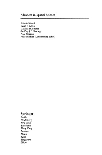 Theories of Endogenous Regional Growth: Lessons for Regional Policies