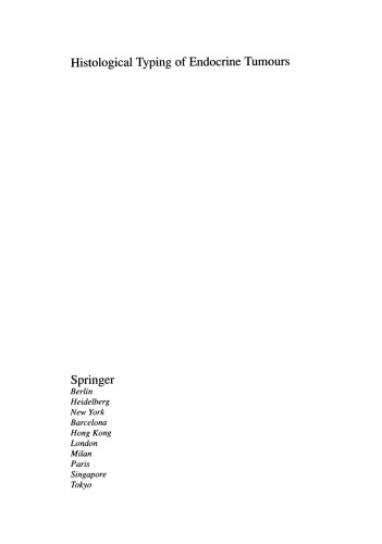 Histological Typing of Endocrine Tumours