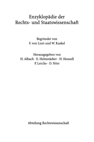 Öffentliches Wirtschaftsrecht: Besonderer Teil 2