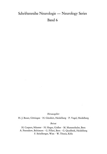 Die cerebralen Entmarkungskrankheiten im Kindesalter: Diffuse Hirnsklerosen