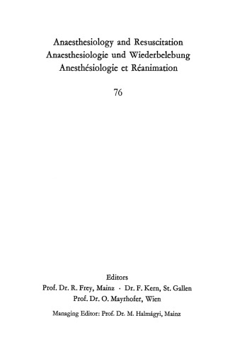 Diagnostik der Narkose- und Operationsfähigkeit: Bericht über die wissenschaftliche Sitzung der Deutschen Gesellschaft für Anaesthesie und Wiederbelebung anlässlich der 4. Diagnostik-Woche am 25. März 1972 in Düsseldorf