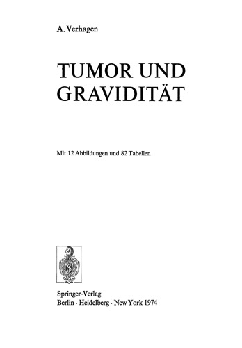 Tumor und Gravidität