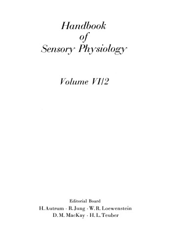 Vestibular System Part 2: Psychophysics, Applied Aspects and General Interpretations
