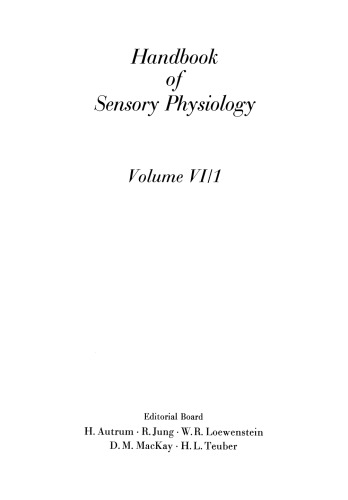 Vestibular System Part 1: Basic Mechanisms