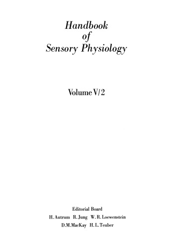 Auditory System: Physiology (CNS)· Behavioral Studies Psychoacoustics
