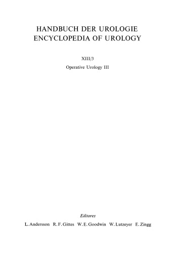 Surgery of the Ureter