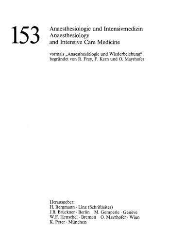 Schmerzbehandlung Epidurale Opiatanalgesie: Ergebnisse des Zentraleuropäischen Anaesthesiekongresses Berlin 1981 Band 3