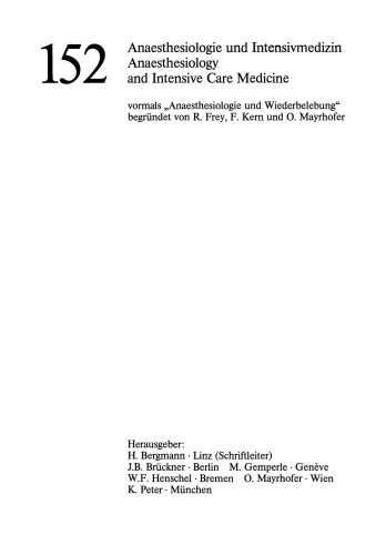 Der Anaesthesist in der Geburtshilfe: Ergebnisse des Zentraleuropäischen Anaesthesiekongresses Berlin 1981 Band 2