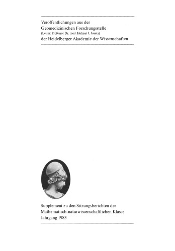 Dengue Haemorrhagic Fever in Thailand: Geomedical Observations on Developments Over the Period 1970–1979