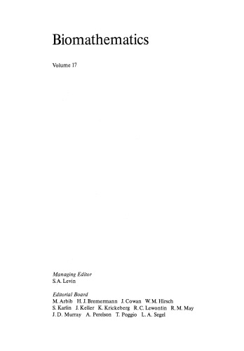 Mathematical Ecology: An Introduction