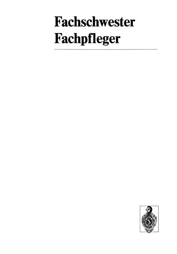 Weiterbildung für den Operationsdienst: Richtlinien — Lernziele — Lerninhalte — Organisation