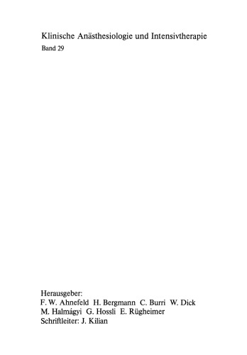 Kombinationsanästhesie