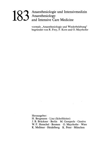 Intraoperative Autotransfusion: Untersuchungen zur Effektivität und Qualität der Aufarbeitung gewaschener, autologer Erythrozyten