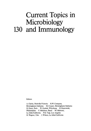 Peptides as Immunogens